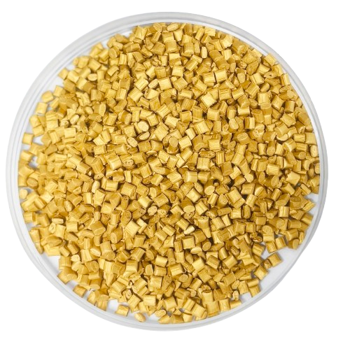 Gold color masterbatch