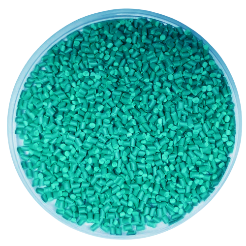 Teal color masterbatch